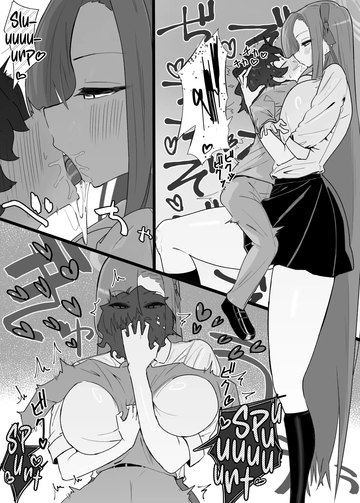 Chiccha Sensei ga Asuna ni Osowareru 1-3 | Asuna Assaults The Small Sensei 1-3 page 4 full