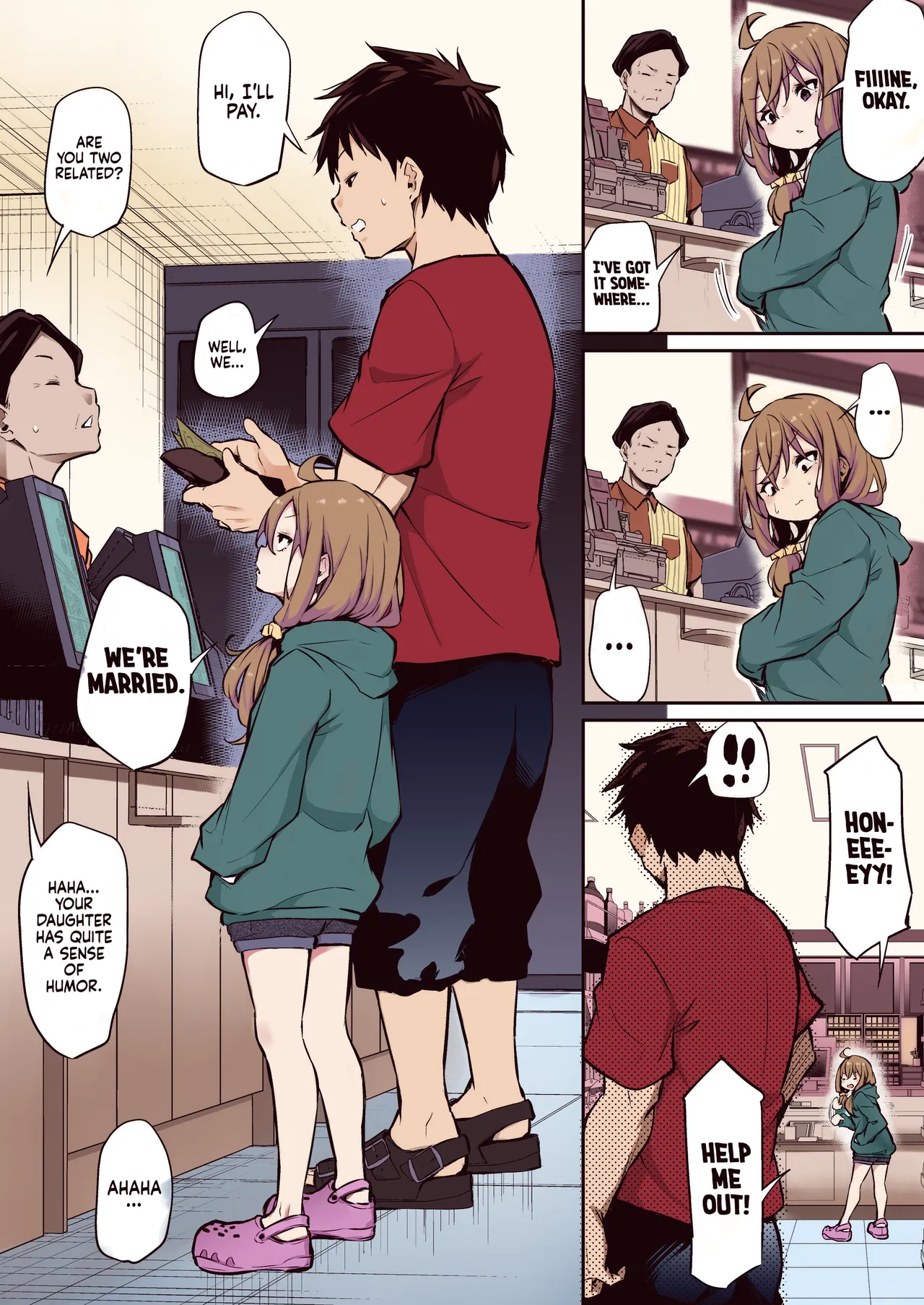 Shinchousa Max Fuufu / Extreme Height Gap Couple 1-2 page 2 full