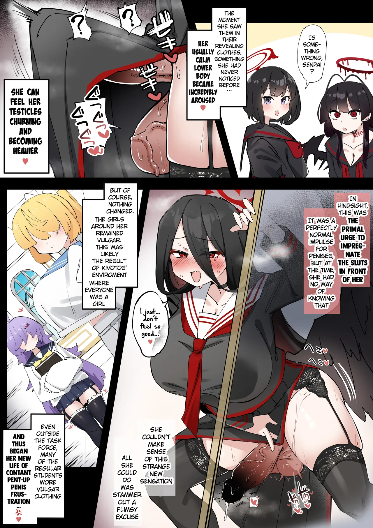 Futanari Hasumi-san vs Muttsuri Maso Mesu Ako-chan Manga page 5 full