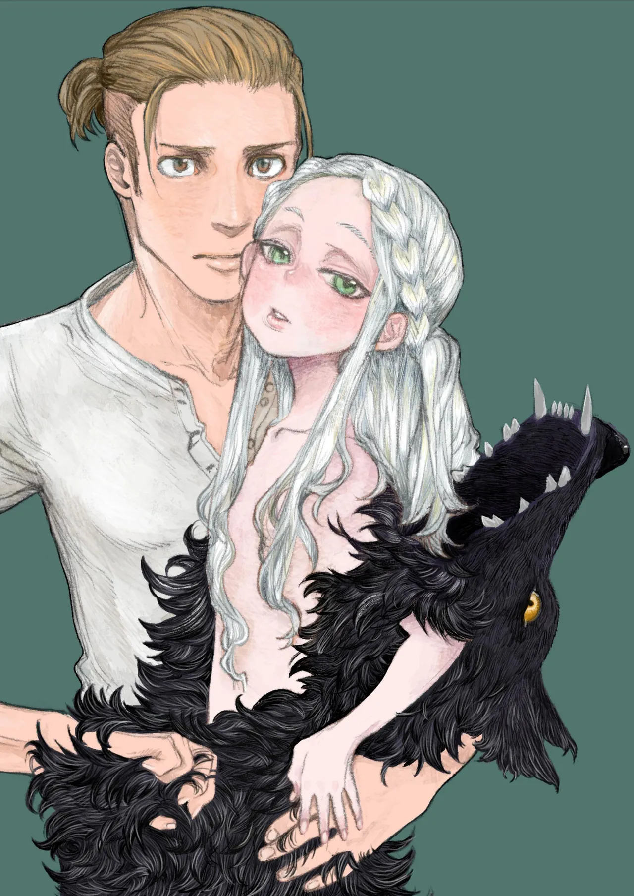 獣の魔女が抱く恋と加護 page 1 full