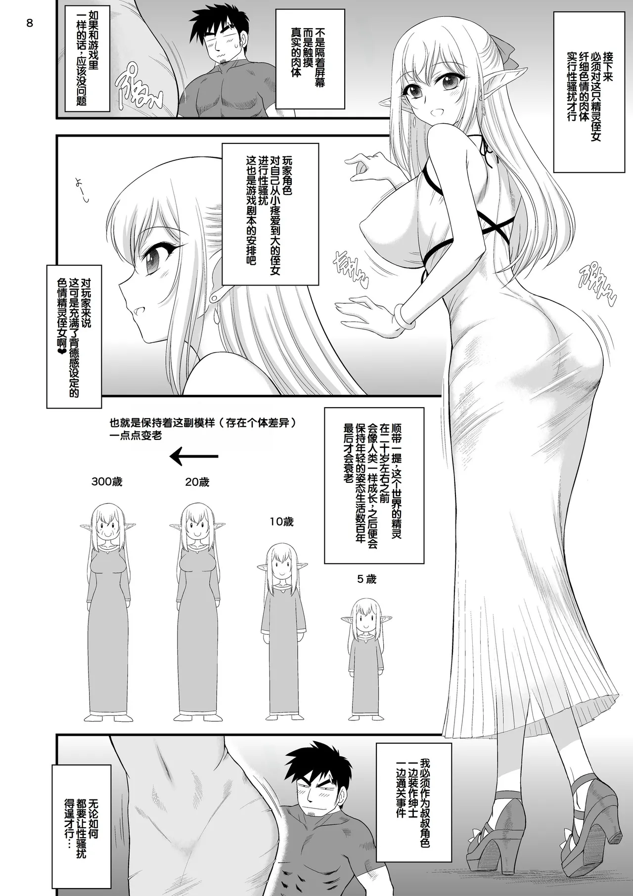 Mami no Meikyuu Meikko Elf Hen page 8 full
