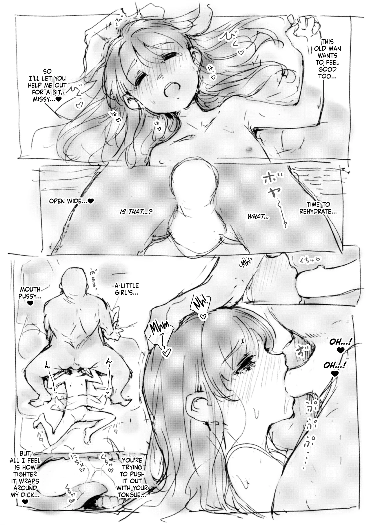 Konyoku wa Onaka no Naka de | A Mixed Bath Inside Her Belly page 10 full