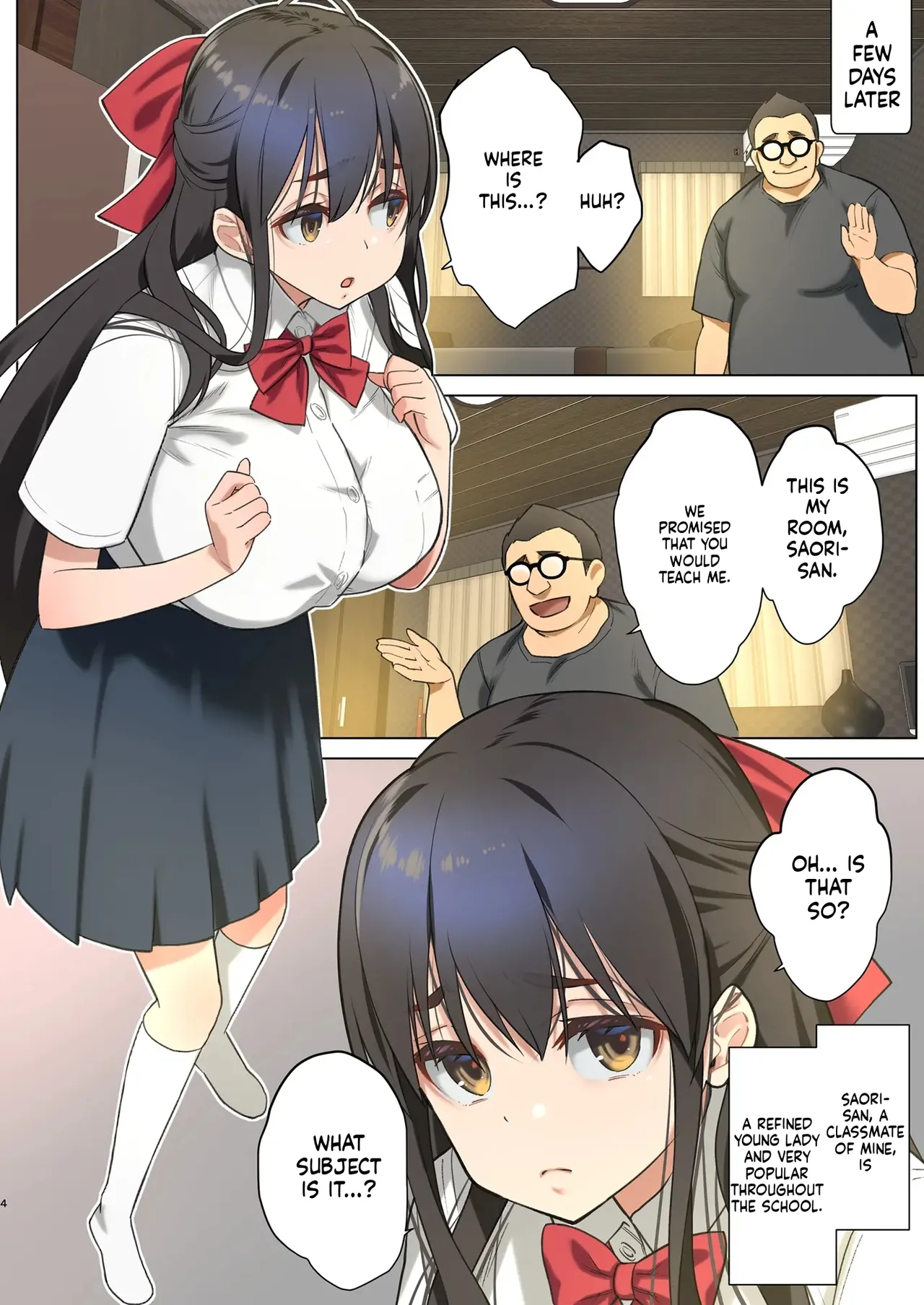 Inma ni Natta Ore ga Majime Kyonyuu JK o Saimin H de Kairaku Ochisasete Mita | I, Now a Demon, Tried Hypnotizing a Big-Breasted High School Girl into Pleasure page 3 full