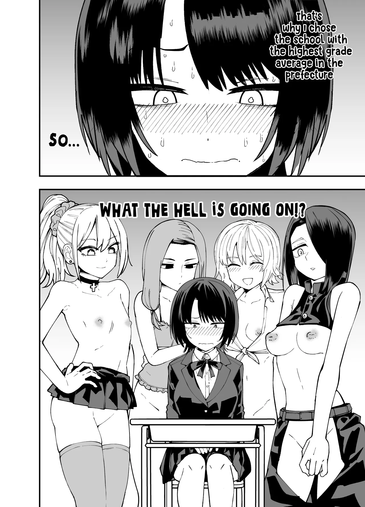 Seifuku ga jiyuu sugiru shingakkou | My New School Is Too Free When It Comes To The Uniform page 3 full
