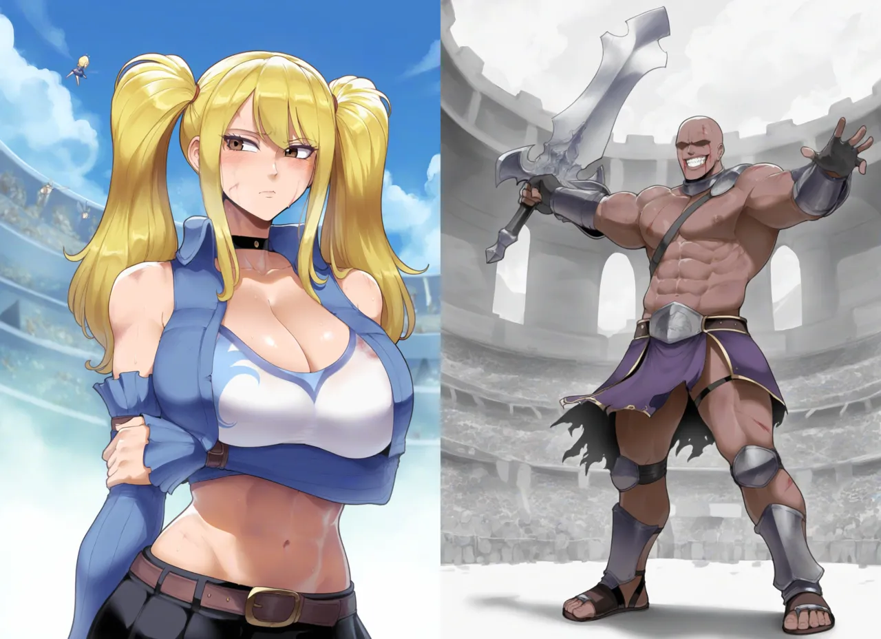 MeepKing Lucy's Loss Against the Sabertooth Guild page 1 full