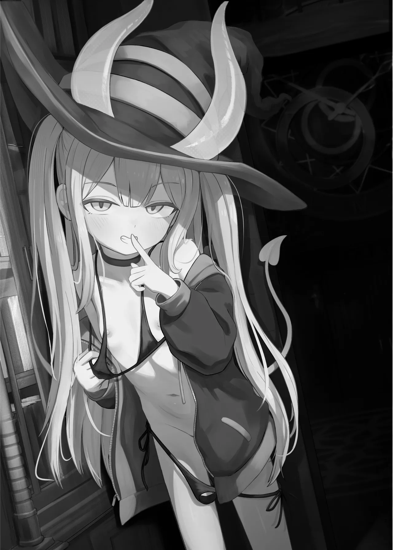 Lolikko Succubus Sakusei Nikki ~Mukuchi de Muhyoujou na Ano Ko ga Succubus datta!?~ | 萝莉魅魔的榨精日记 ~少言寡语又面无表情的少女竟然是一只魅魔~ page 2 full