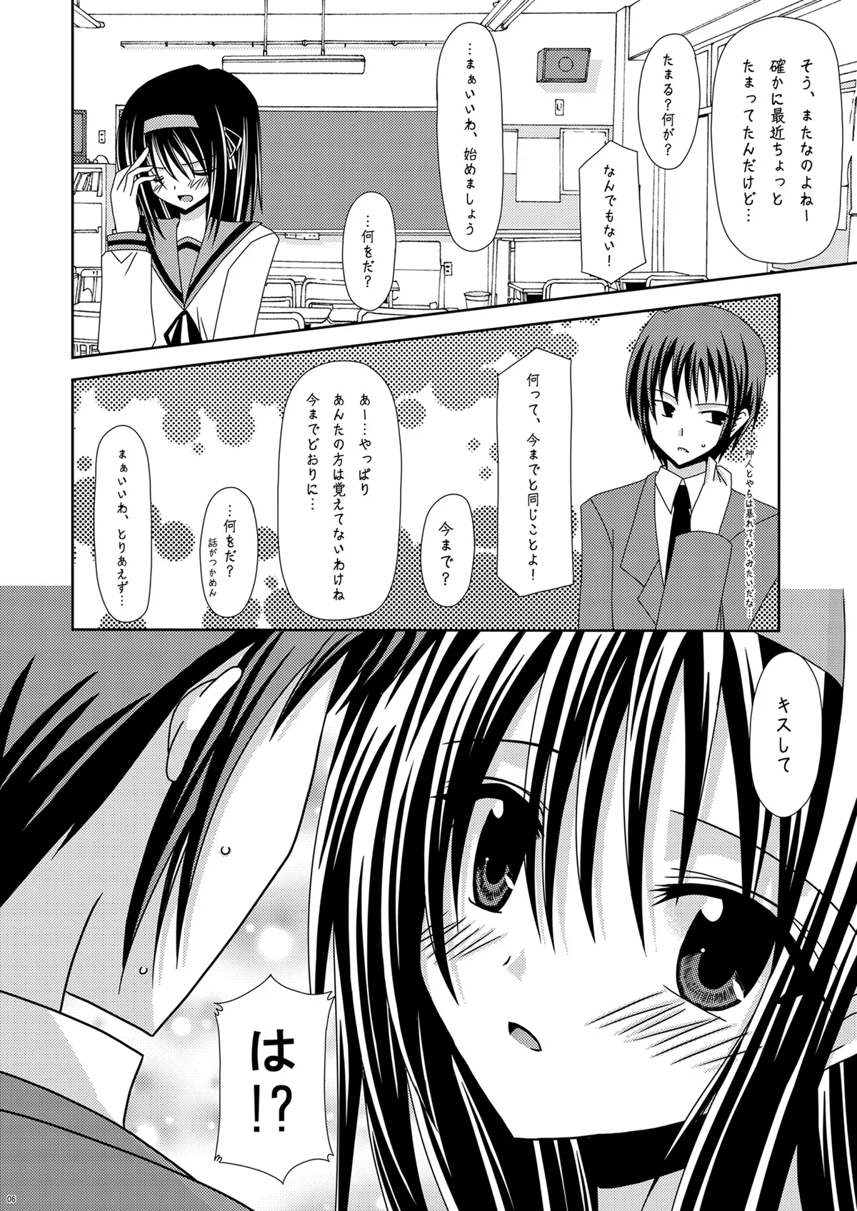 Suzumiya Haruhi no Karada no Uzuki page 6 full