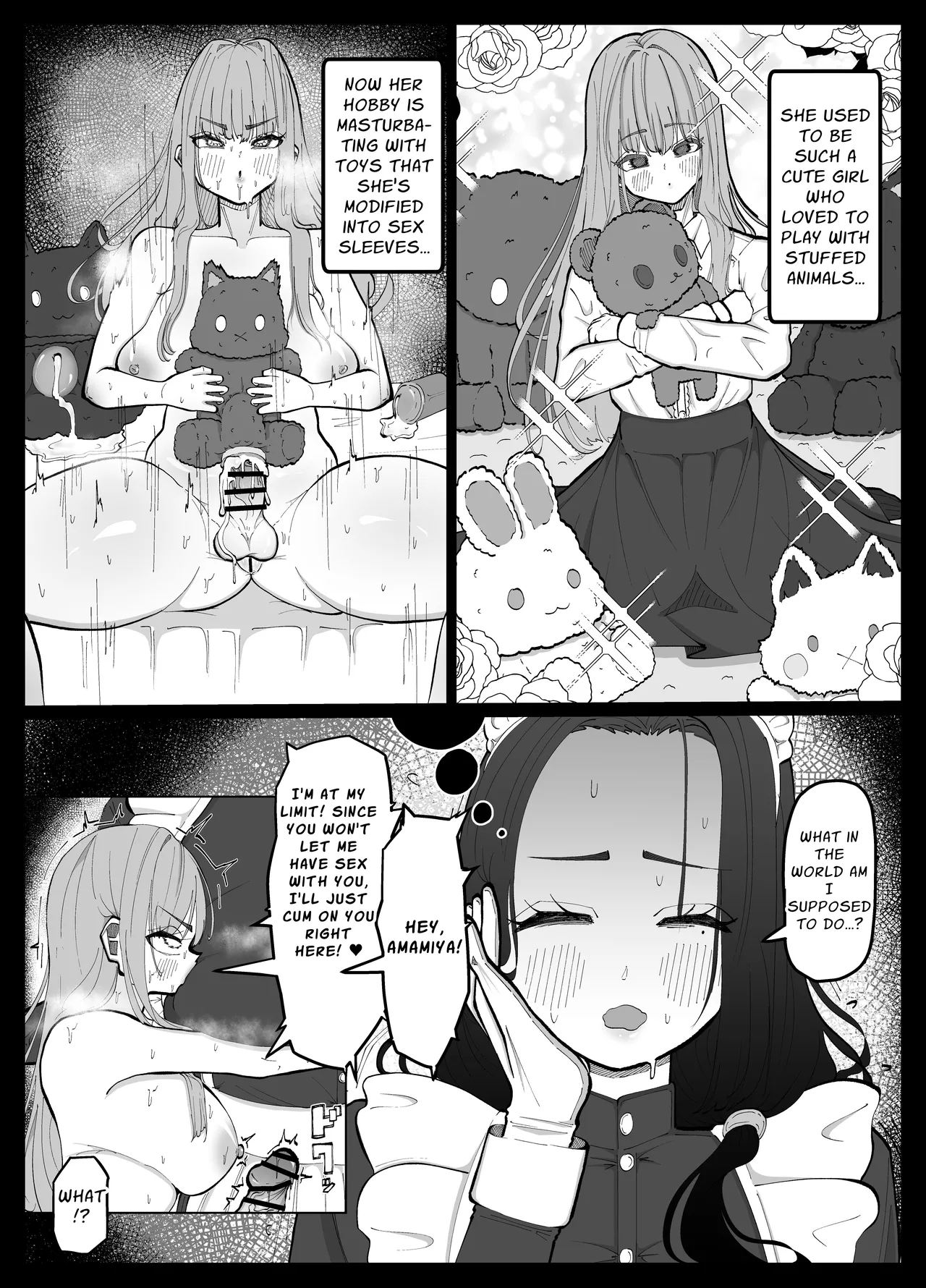 Shasei Daisuki Futanari Ojou-sama o Osewa suru Maid-san no Hanashi | The Tale of a Maid who Sexually Services a Splurge Lovin' Dickchick page 4 full