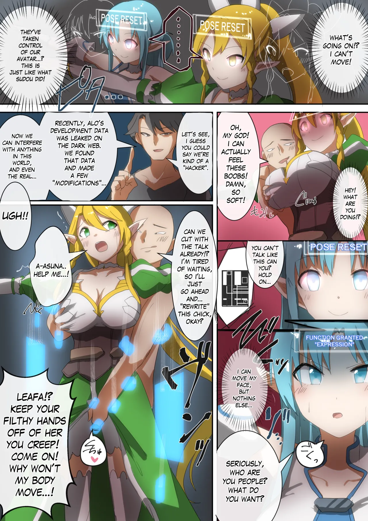 SAO Asuna & Leafa Body Jack page 2 full