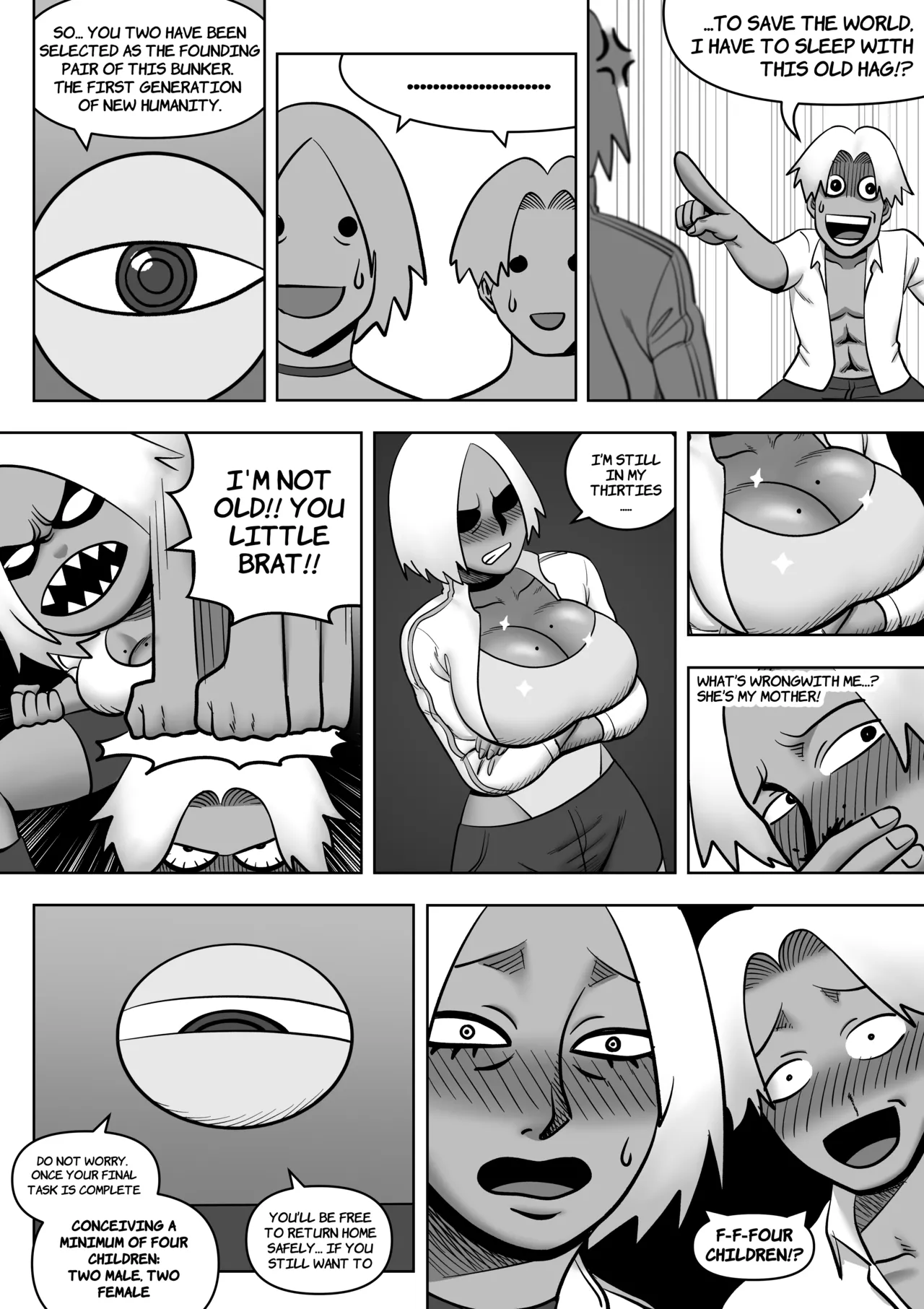 Mother and son on a desert island - CH1 page 9 full