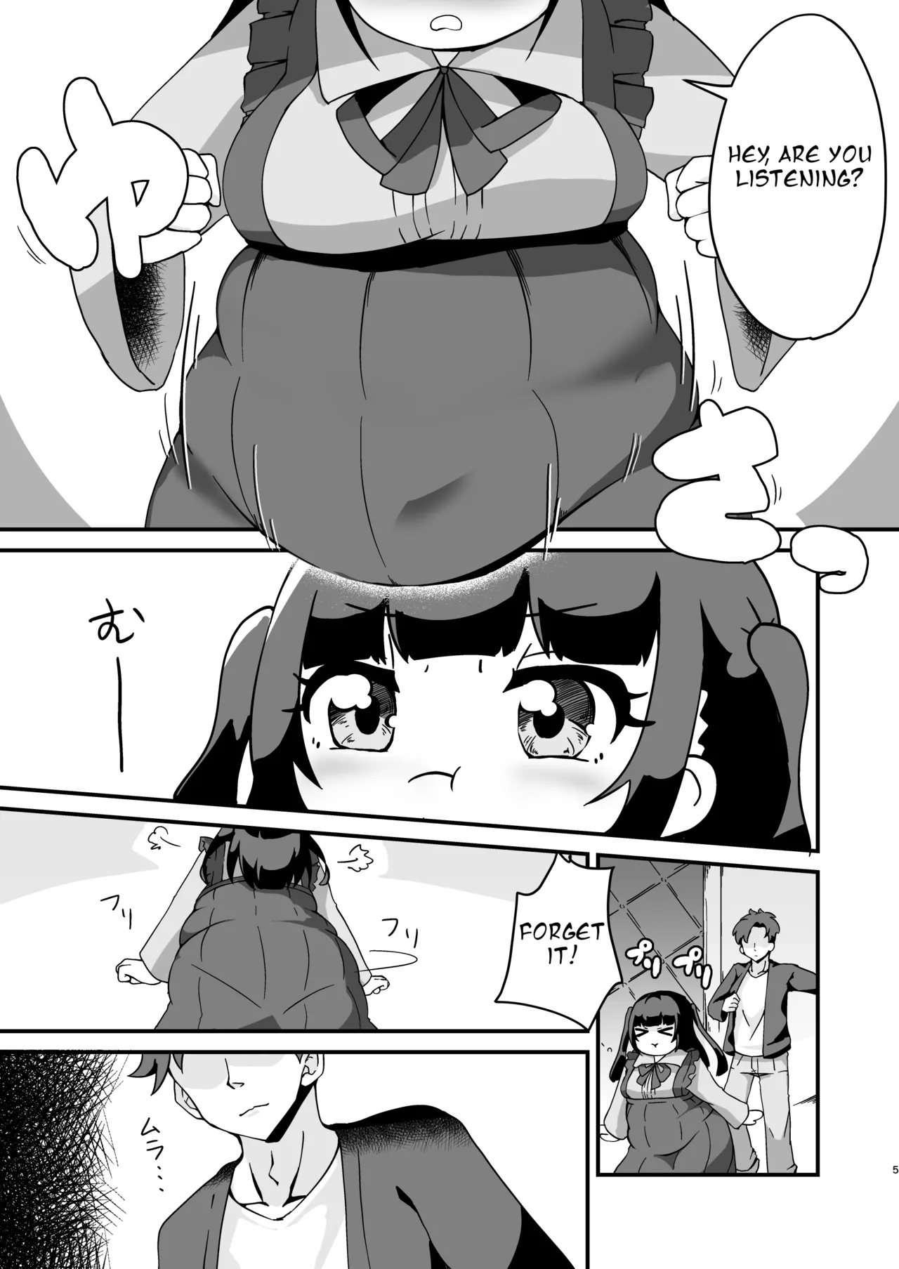 Pocchari de Tsundere na Choi M Jirai-kei Joshi to Ecchi Suru Manga page 5 full