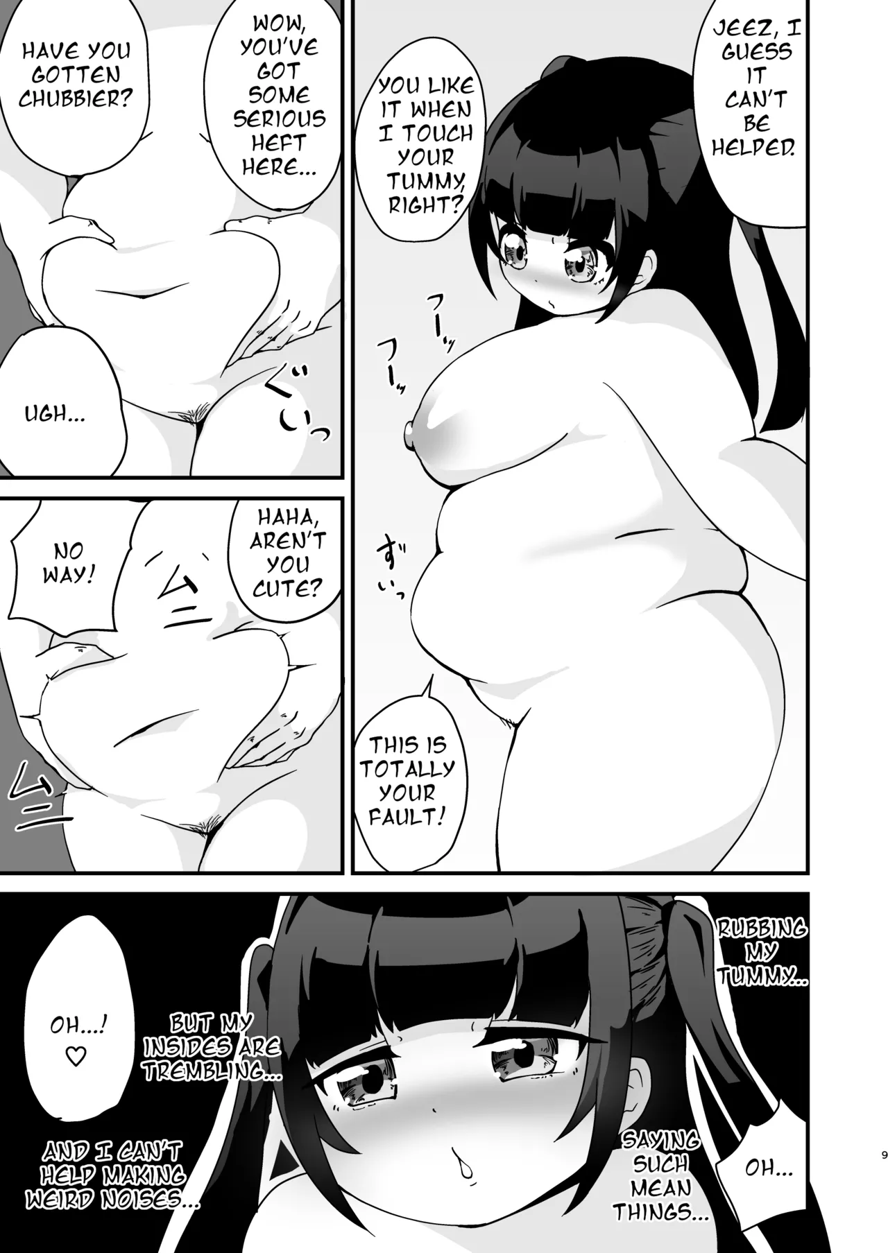 Pocchari de Tsundere na Choi M Jirai-kei Joshi to Ecchi Suru Manga page 9 full