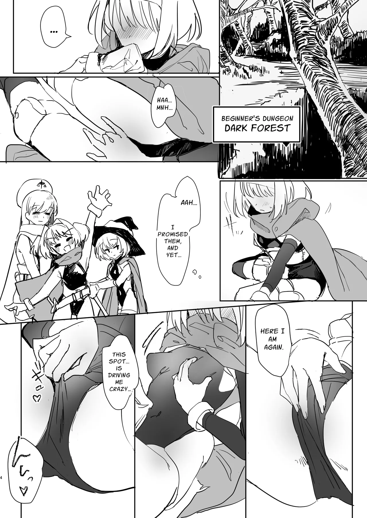 Mada Hatsubai Shite inai Doujin Eroge no SubChara Gaiden -Ijou Seiyoku M-jo Thief-chan Ishukan Hen- page 3 full