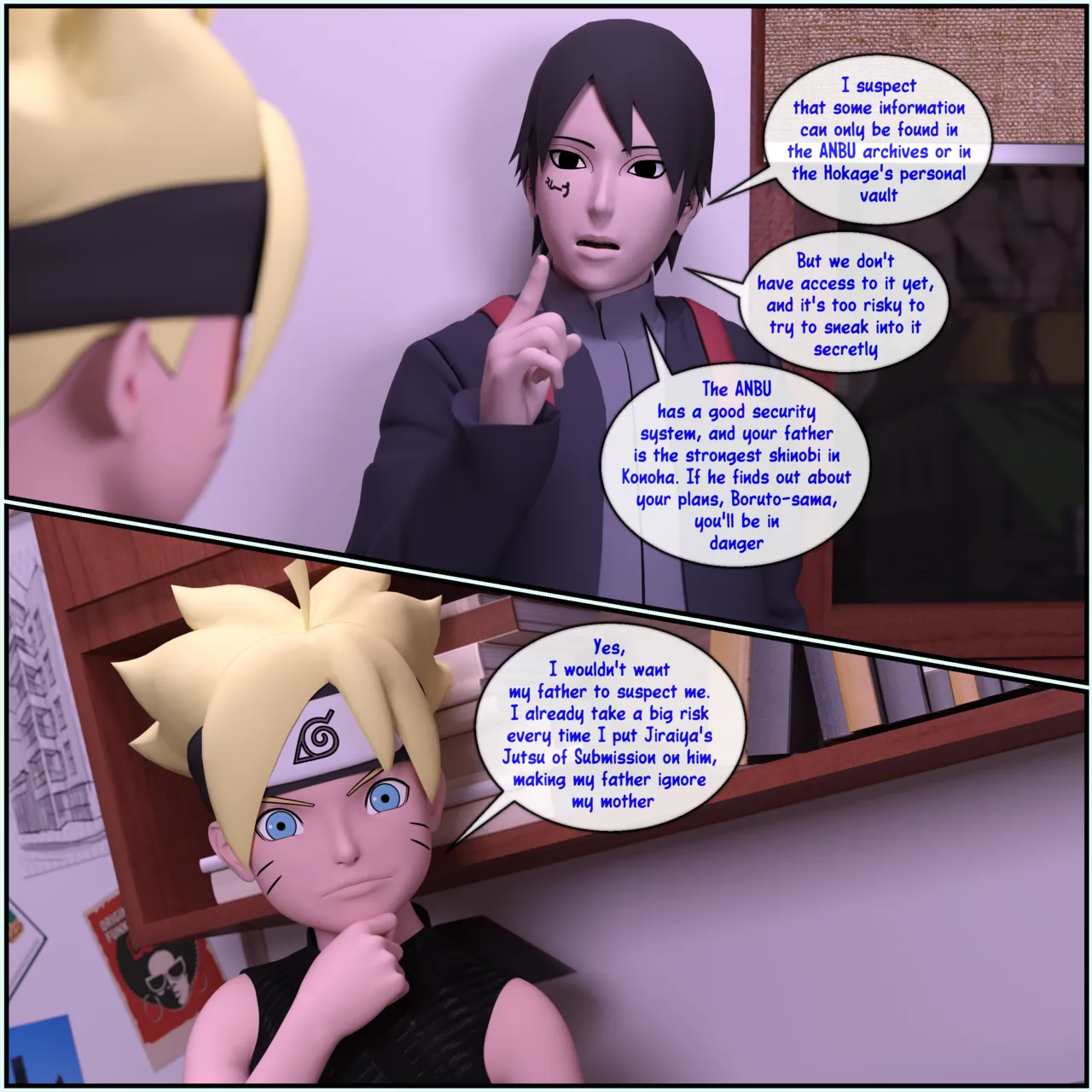 Boruto and the Jiraiya Scroll 7 page 3 full