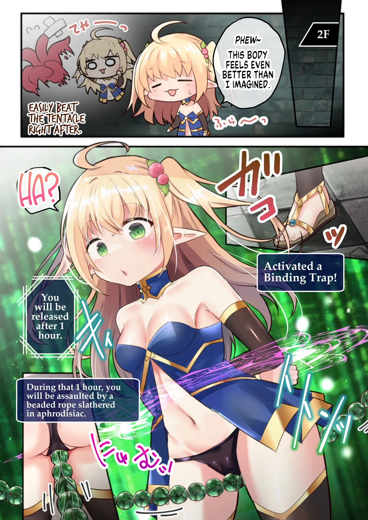 Sekkaku eroge- ni TS tensei shita node ETD | I Finally Got TS Reborn in a Porn Game and Dove Right into its Ero Trap Dungeon! page 10 full