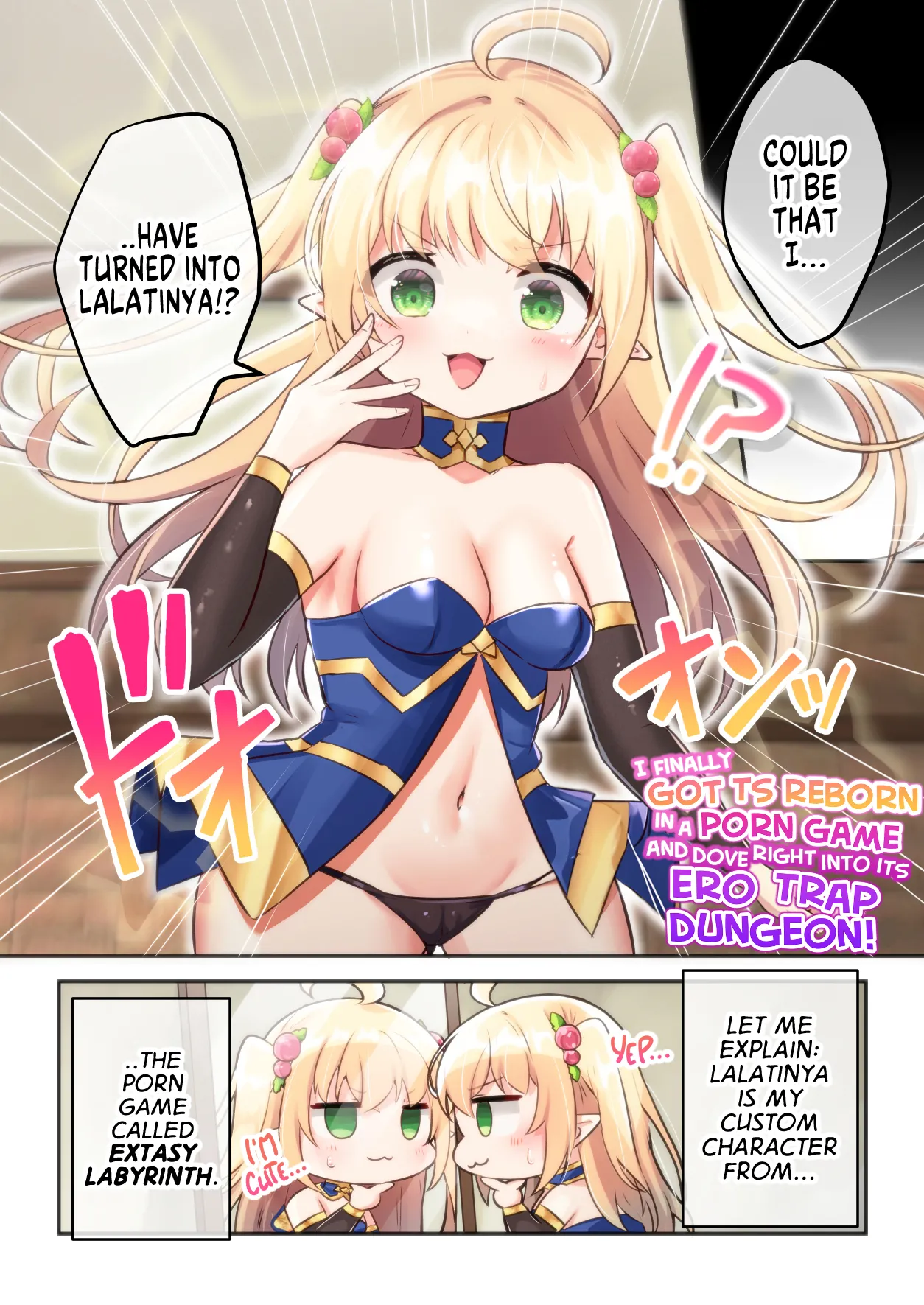 Sekkaku eroge- ni TS tensei shita node ETD | I Finally Got TS Reborn in a Porn Game and Dove Right into its Ero Trap Dungeon! page 4 full