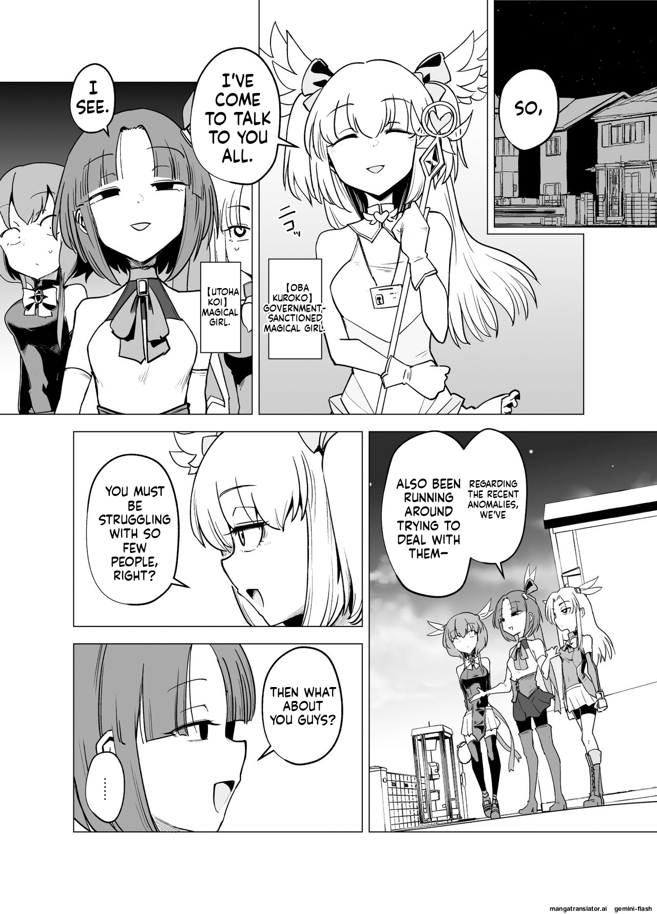 Mahou Shoujo-tachi vs Shokushu-san Kouhen page 5 full