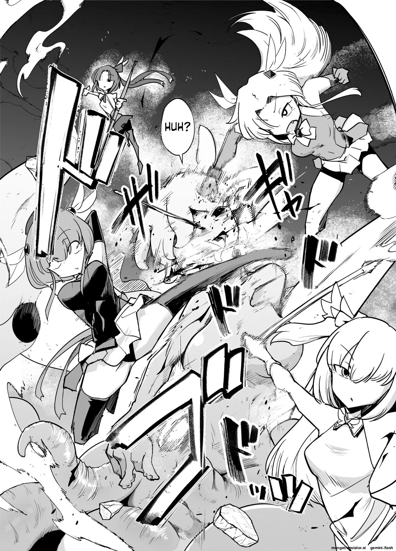 Mahou Shoujo-tachi vs Shokushu-san Kouhen page 8 full