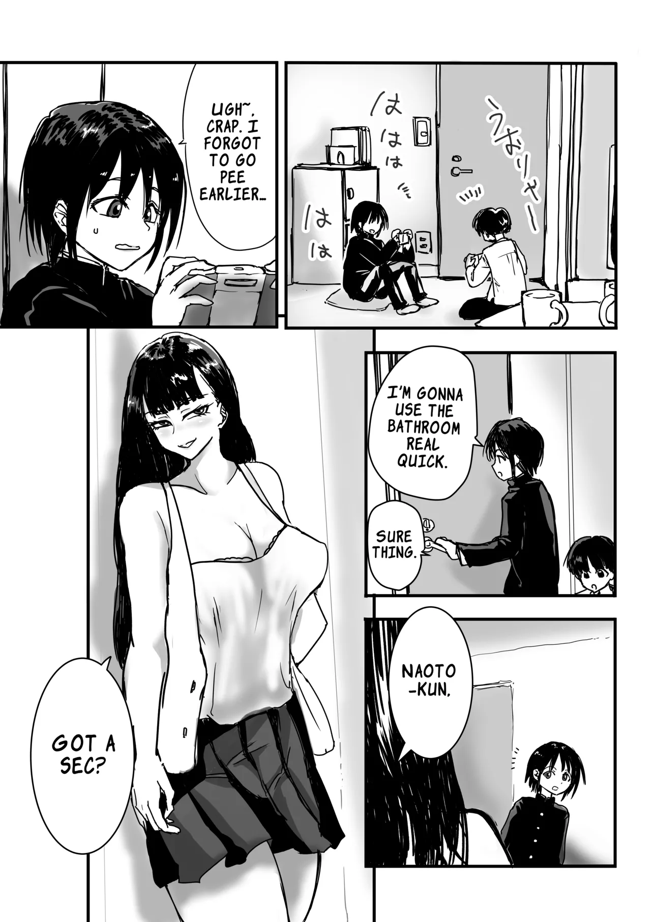 Tomodachin-chi no Dekkai Onee-chan | My Friend’s Huge Big Sis page 4 full