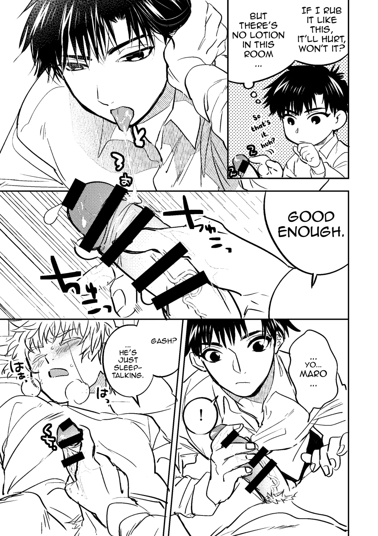 A Gash x Kiyomaro Breastfeeding Handjob Manga page 3 full