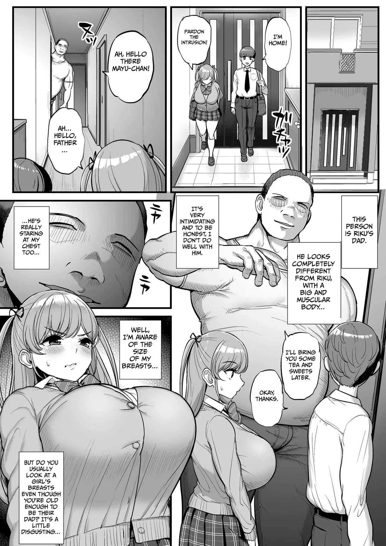 Minimum Kanojo wa Oyaji no Seidorei COMPLETE + EPILOGUE page 3 full