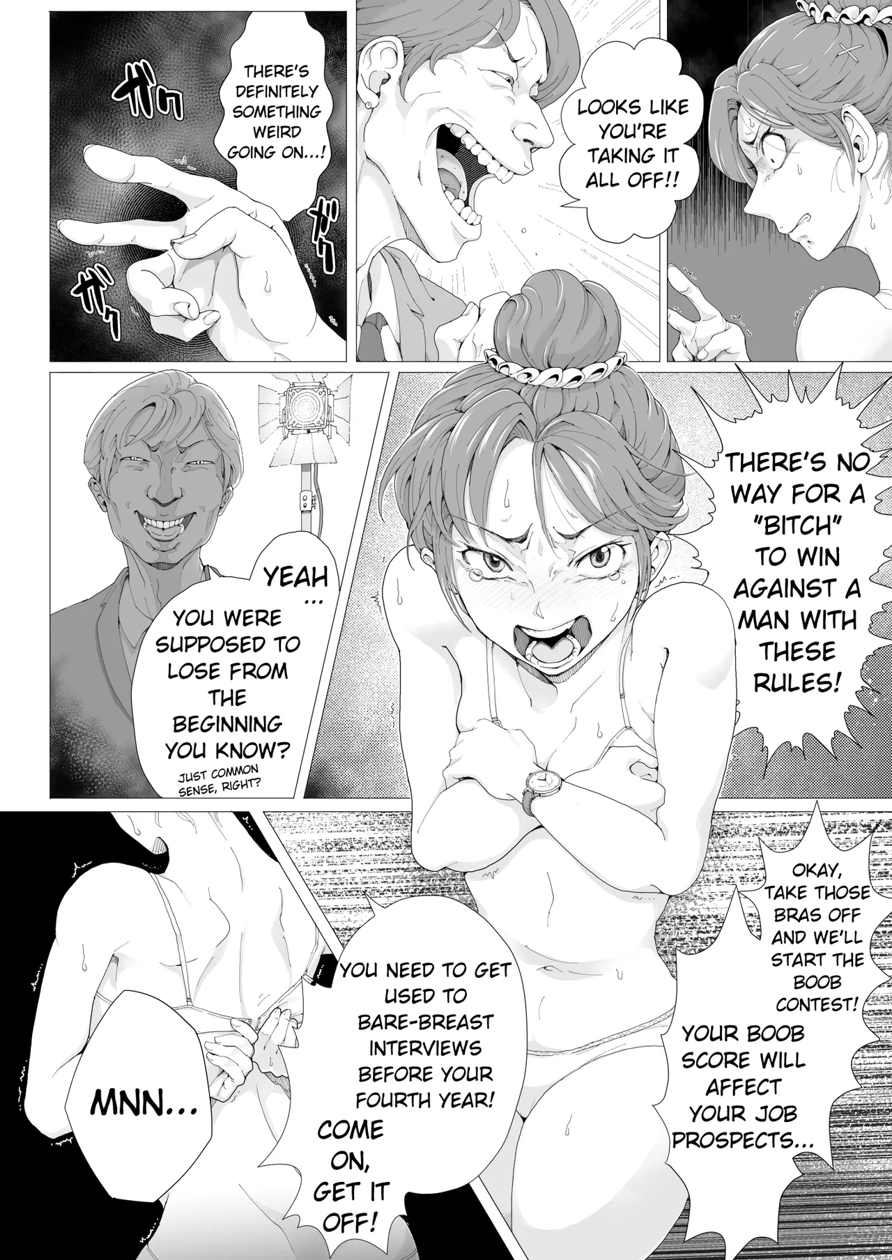 AMA LUFII! ~Hy○n○tic Shaving of a College Girl~ page 10 full