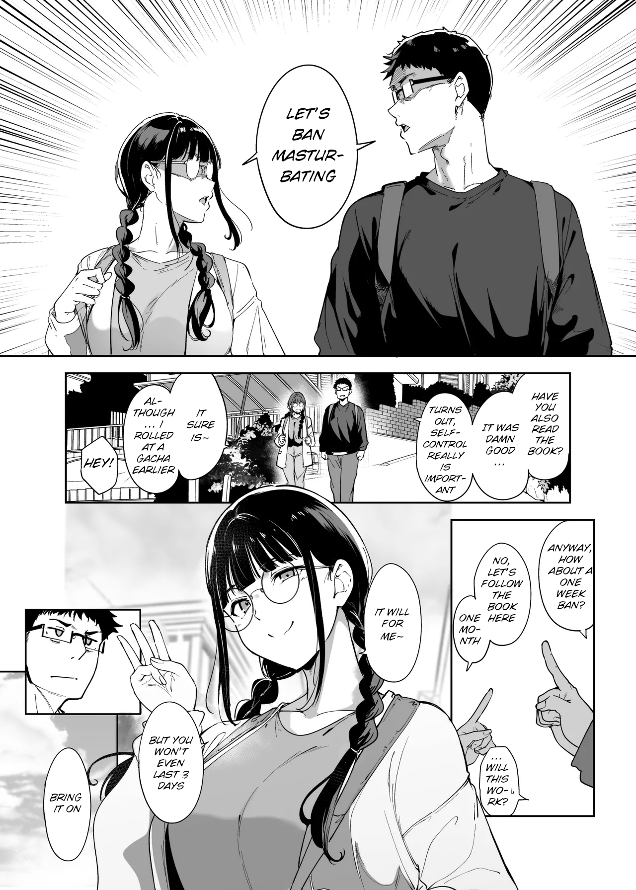 Otaku Tomodachi to no Sex wa Saikou ni Kimochi Ii 3 | Sex with Your Otaku Friend is Mindblowing 3 page 2 full