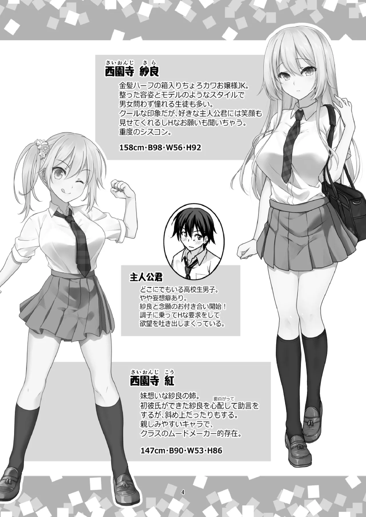 Ideal Girlfriend 3 ~Cute and Easy Lady Sara's Officially Approved Sister Service H~ page 4 full