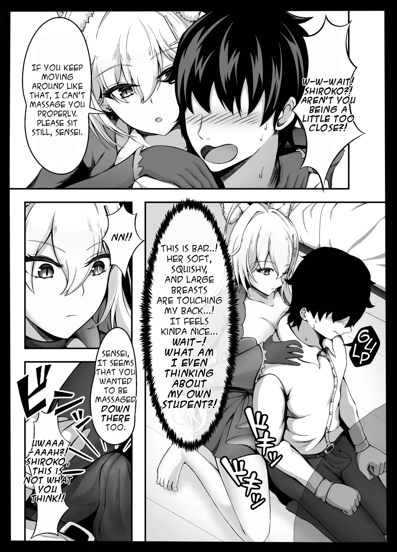 Nn, Kondokoso Sensei o Osou | Nn, I’ll Be the One Who Attacks You, Sensei. page 4 full