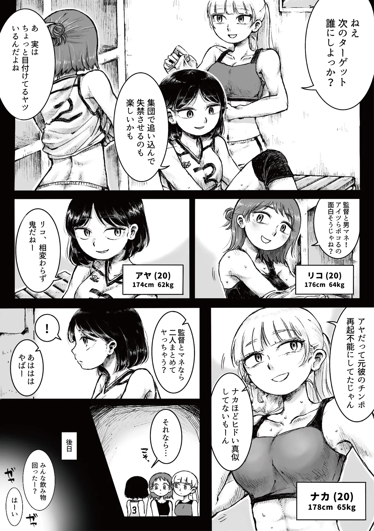 ドS女子バレー部員による男狩り合宿 page 2 full