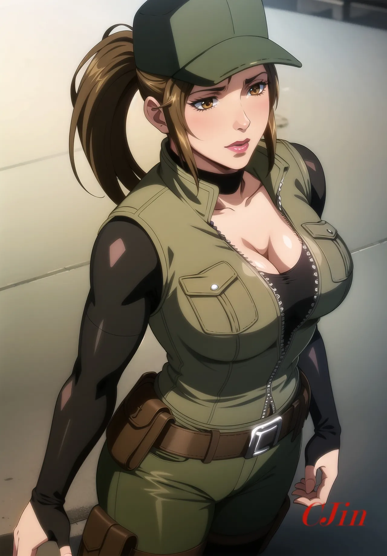 Ai SHIRUSAKI AS SONYA BLADE page 10 full