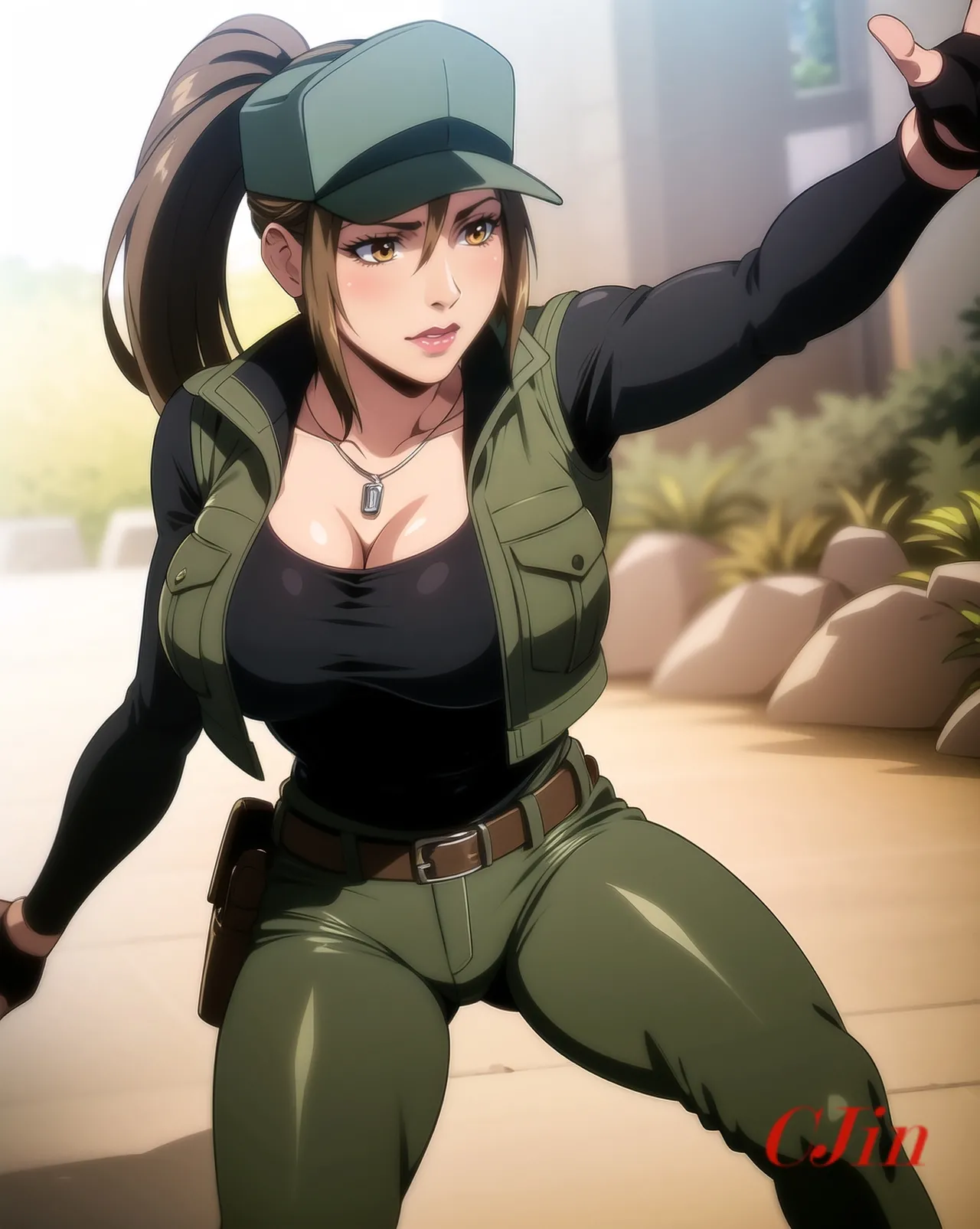 Ai SHIRUSAKI AS SONYA BLADE page 2 full