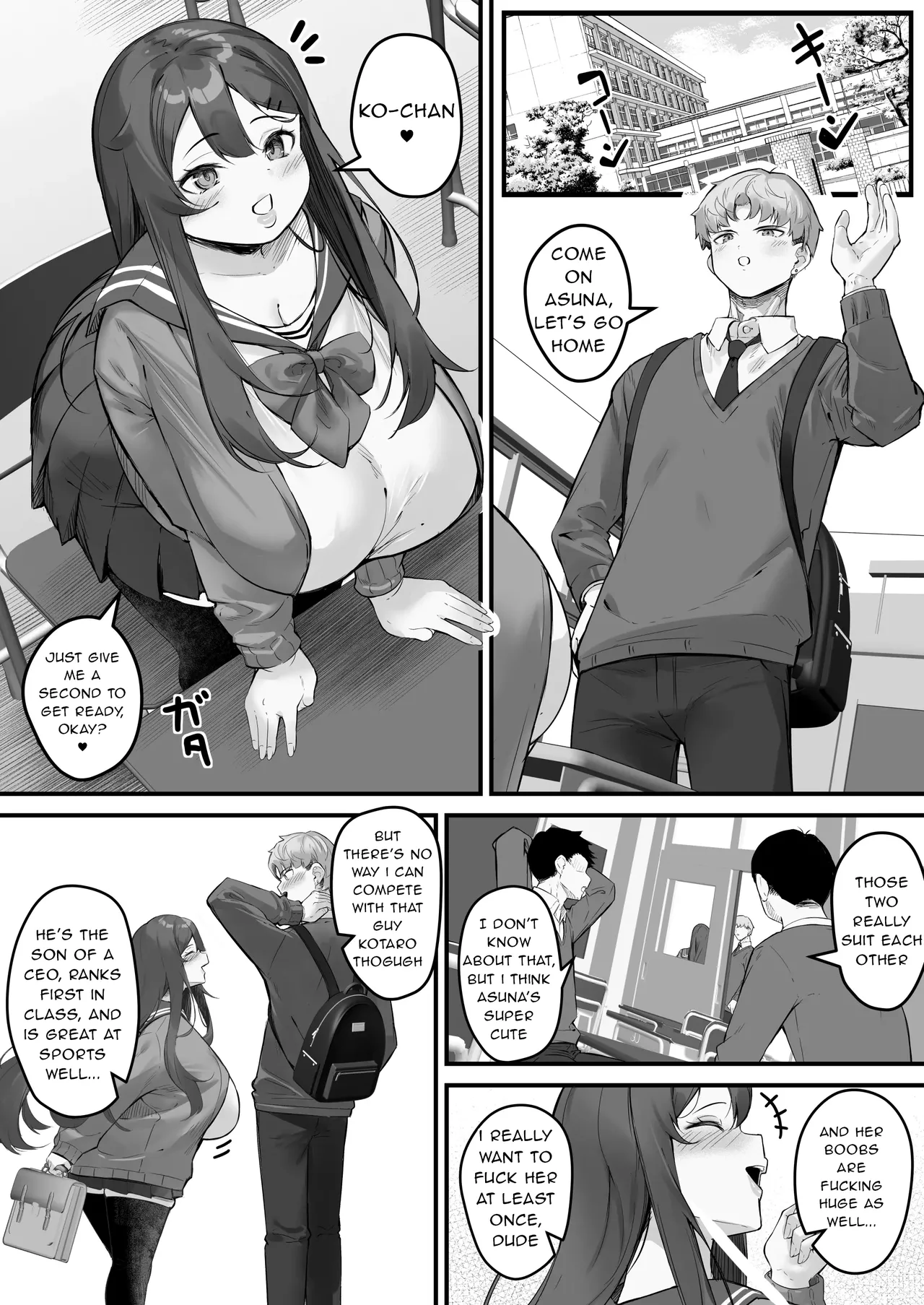 NTR Video Letter - My Girlfriend is the Shared Onahole of a Remote Village page 4 full