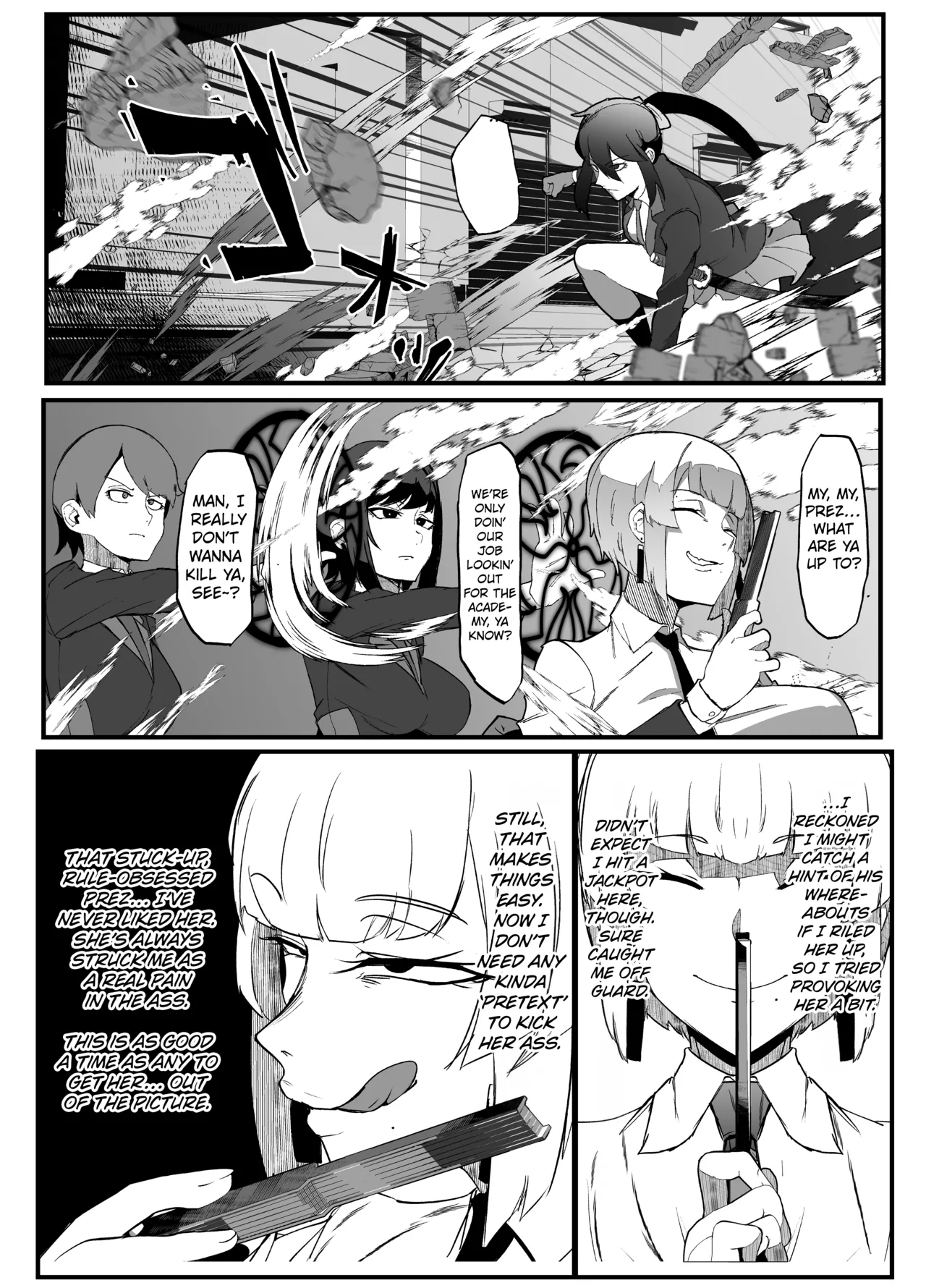 Zettai Makai Buzamaria 02 ~Kyoukotoba Busu to Katabutsu Fuuki Iinchou Hen~ page 9 full