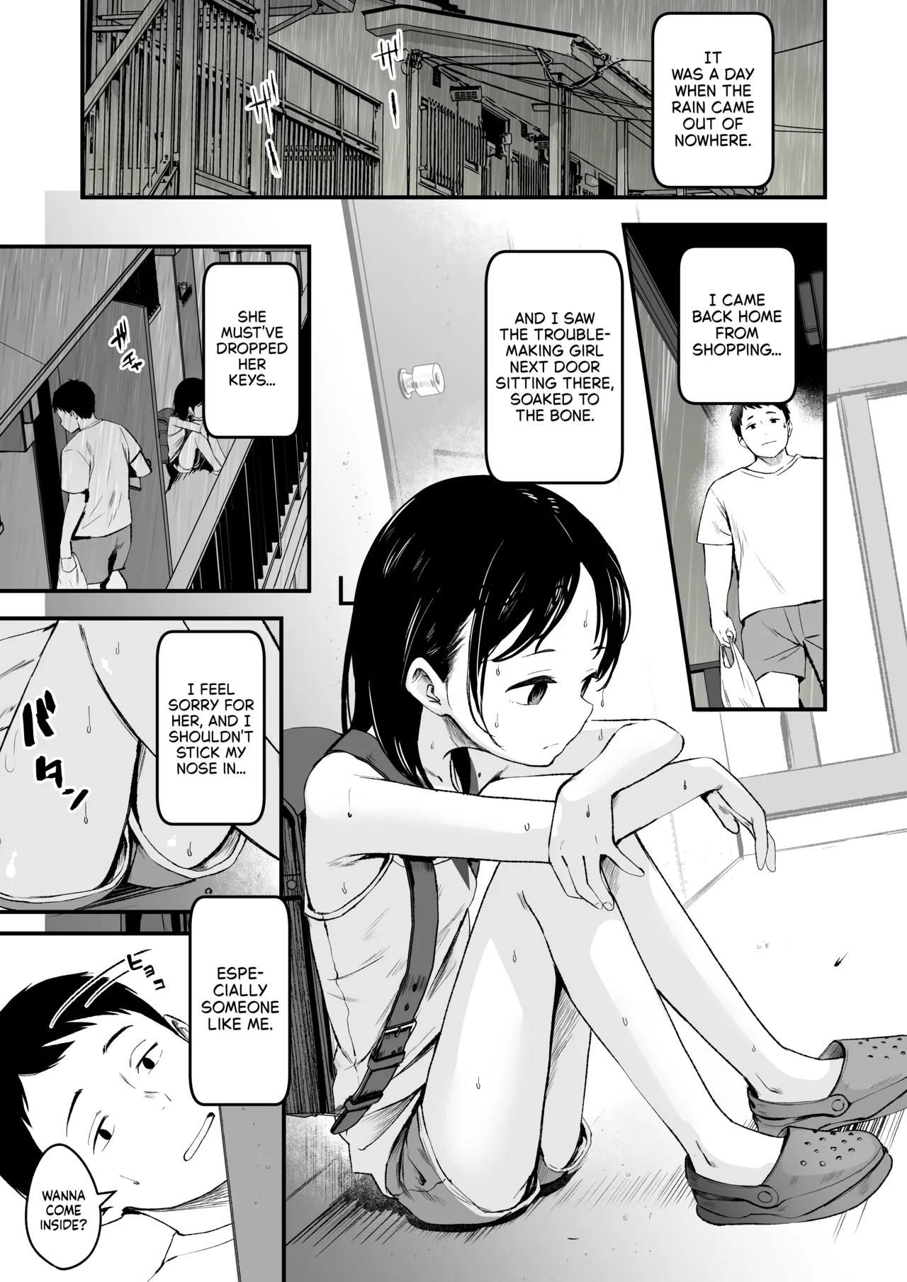Tonari no Furyou Shoujo o Tasuketara Ippai H na Koto Sasete Kureta Hanashi | The Story About How I Helped a Troublemaking Girl Next Door, And She Let me do a Bunch of Naughty Things to Her page 4 full