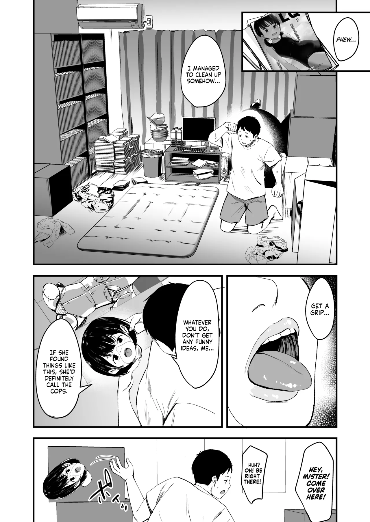 Tonari no Furyou Shoujo o Tasuketara Ippai H na Koto Sasete Kureta Hanashi | The Story About How I Helped a Troublemaking Girl Next Door, And She Let me do a Bunch of Naughty Things to Her page 5 full