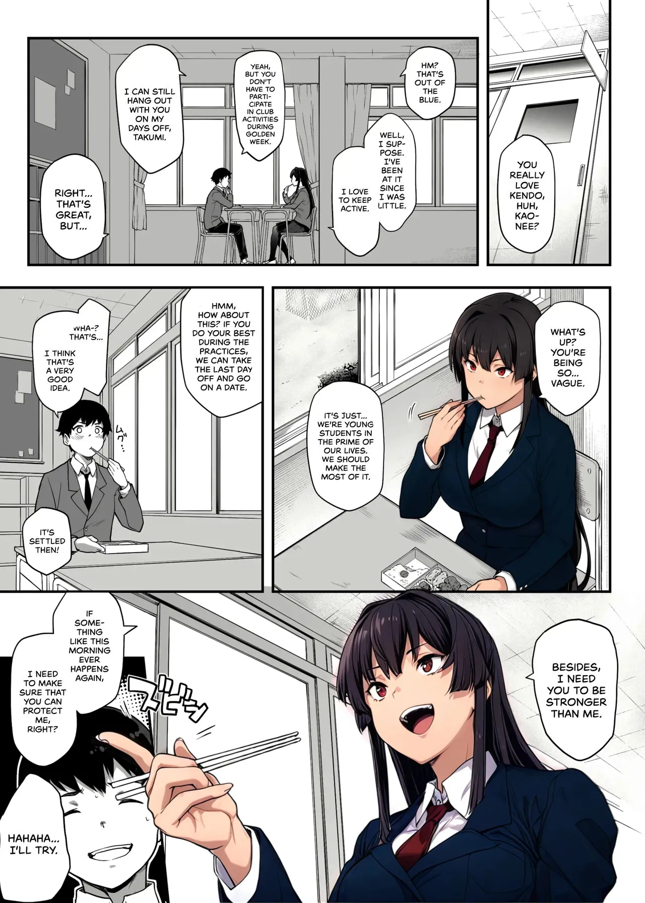 My Childhood Crush, the Fierce and Beautiful Kendo Club Captain, Would Never Fall for a Fuckboy page 6 full