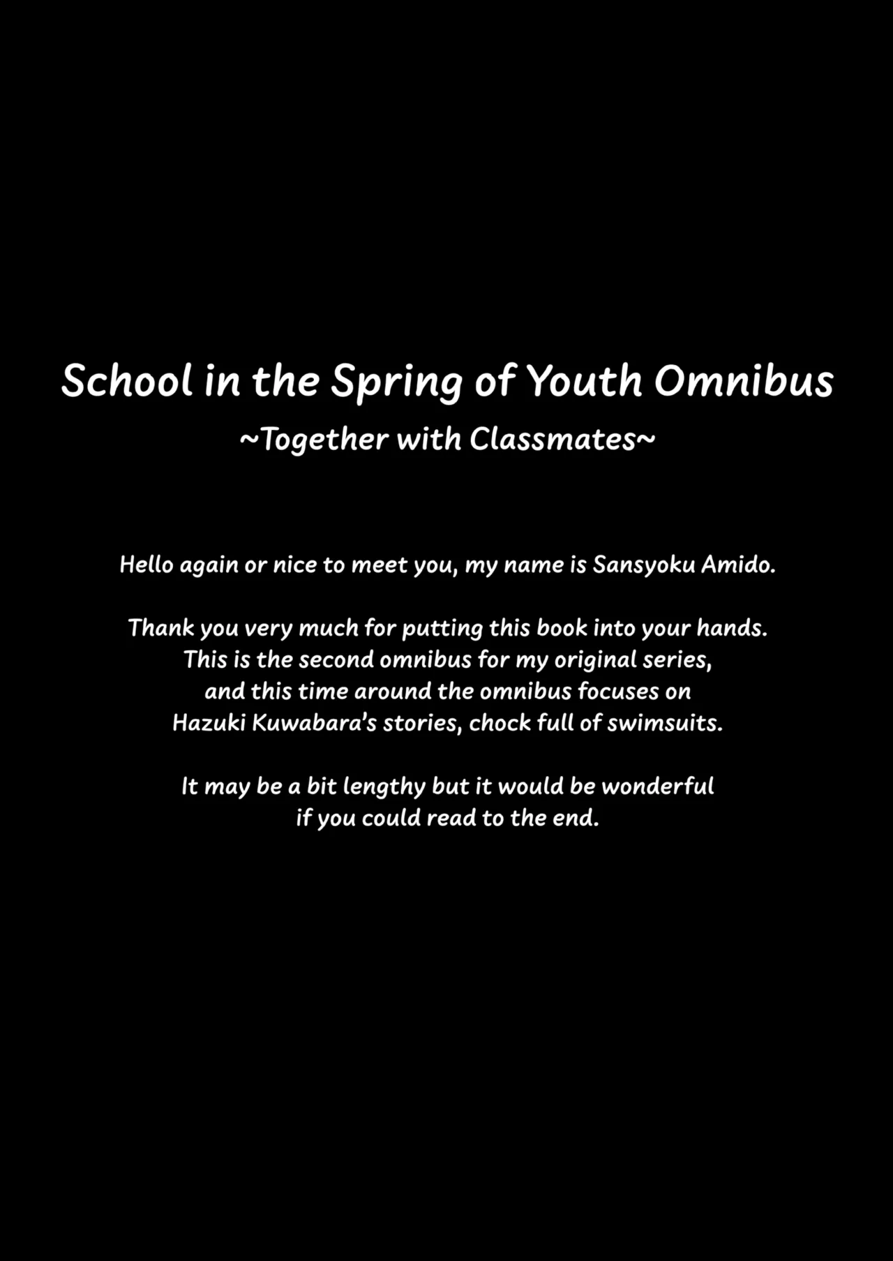 School in the Spring of Youth! Omnibus 2 page 7 full