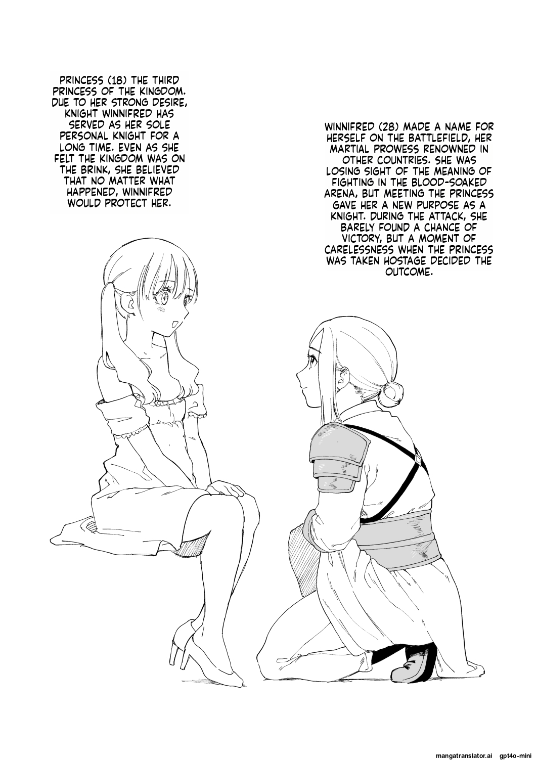 Knight Winifred and the Princess page 8 full