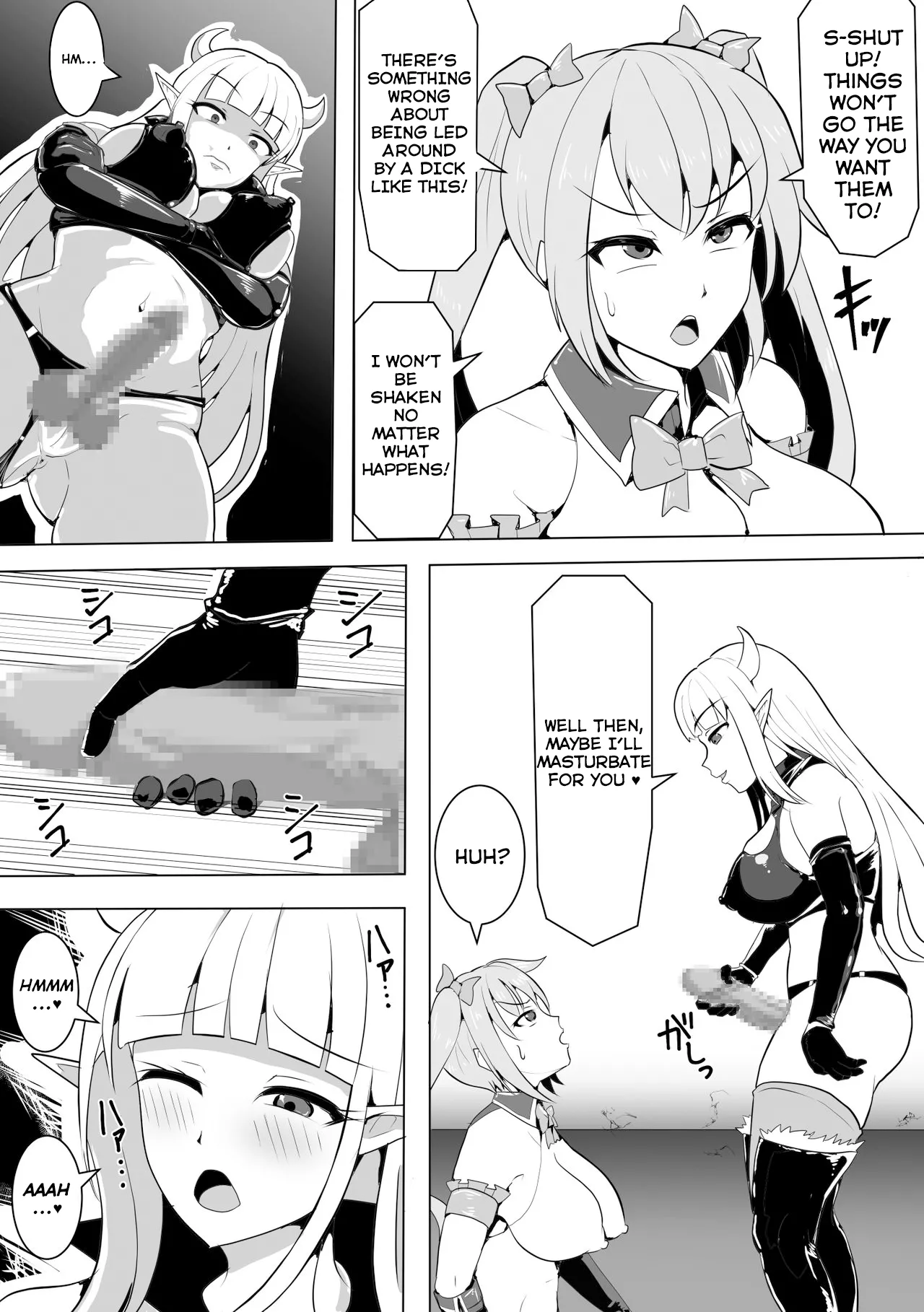 Mahou Shoujo Magical Peach & Blue ~Futanari Shasei Jigoku~ page 3 full