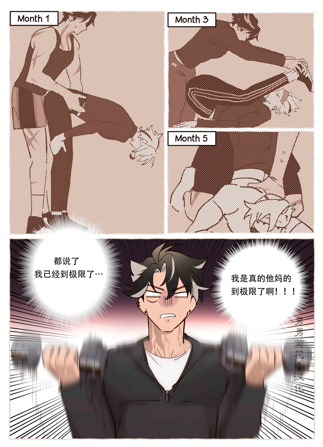 【ecstasy】Personal Trainer AU full comic ｜现代设定私人教练【chinese】【男男菊花香汉化】 page 5 full