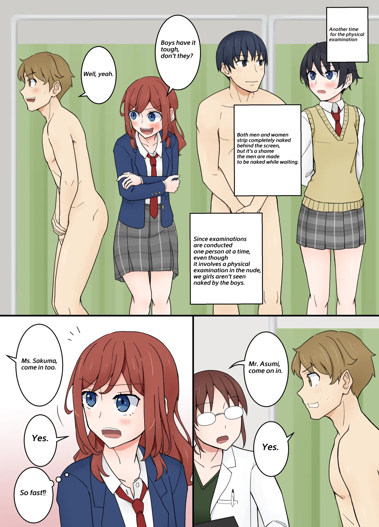 Physical examination using two units page 1 full