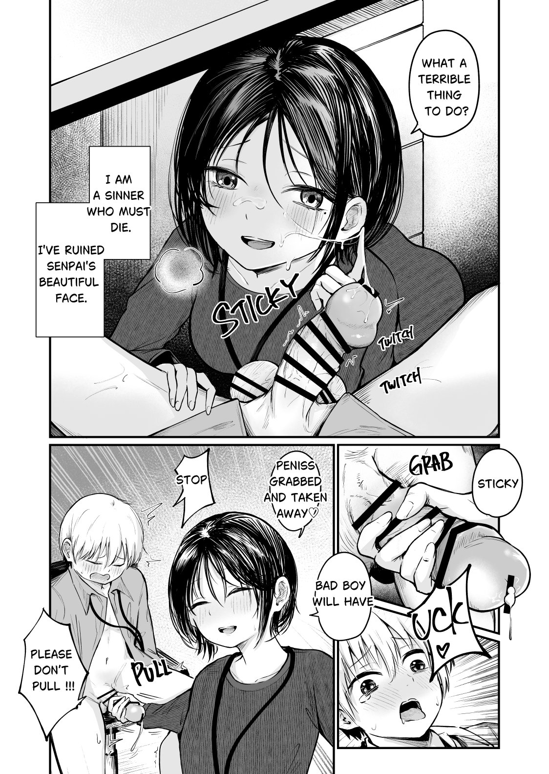 Senpai! I'm Not Your Dildo! Uck! page 10 full