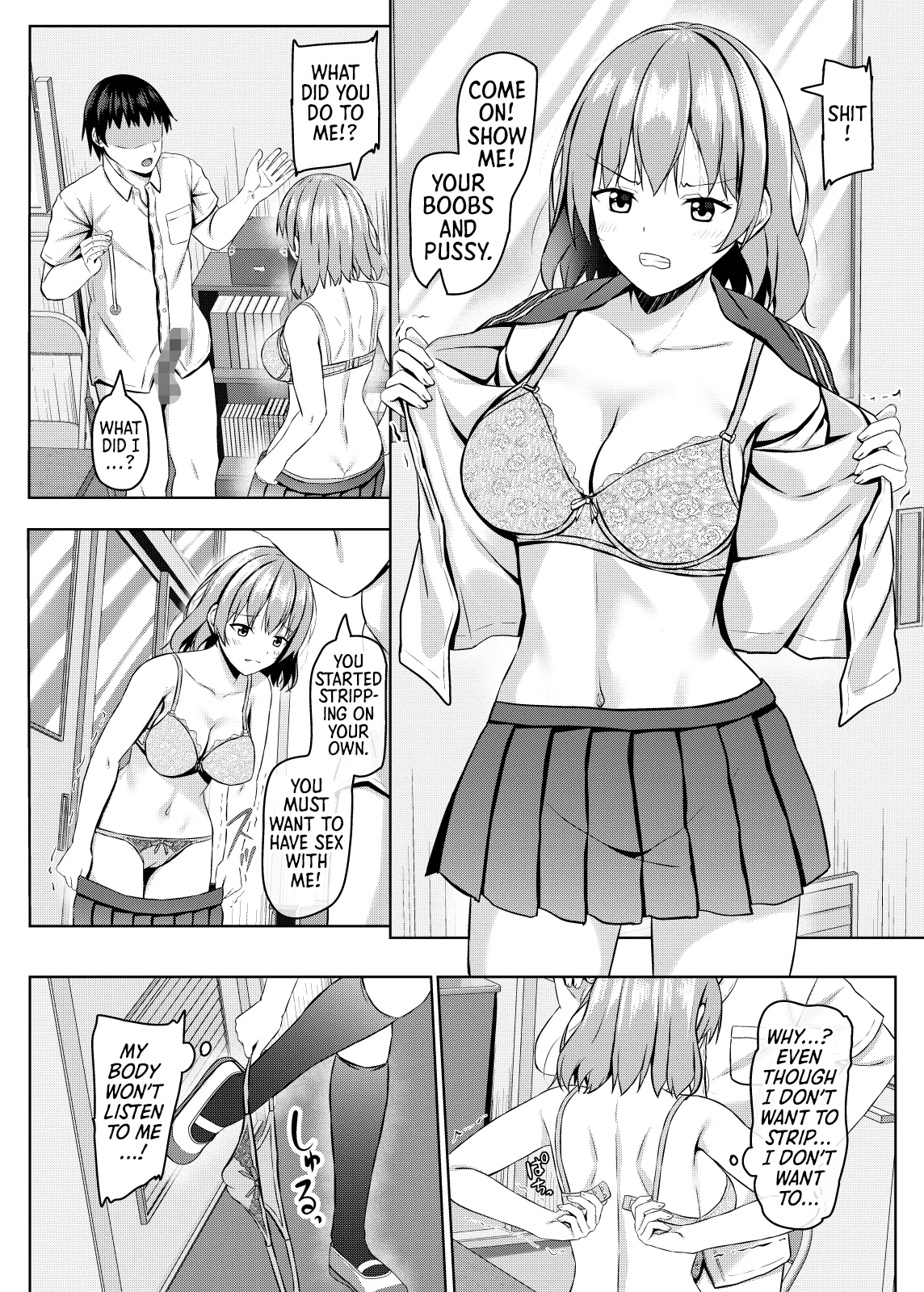 Hypnotizing a Cheeky Student from an All Girls School! | Namaiki na jk Kou no Seito ni Saimin o! page 3 full