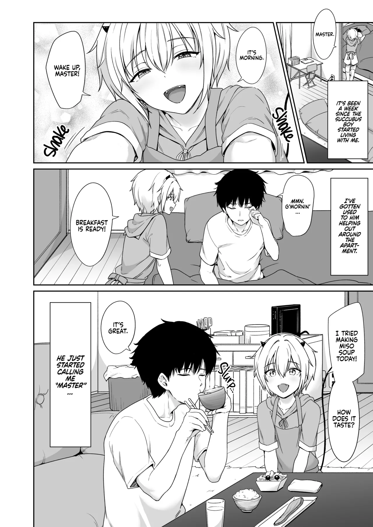 Succubus-kun to no Seikatsu 2 | Life with the Succubus Boy 2 page 3 full