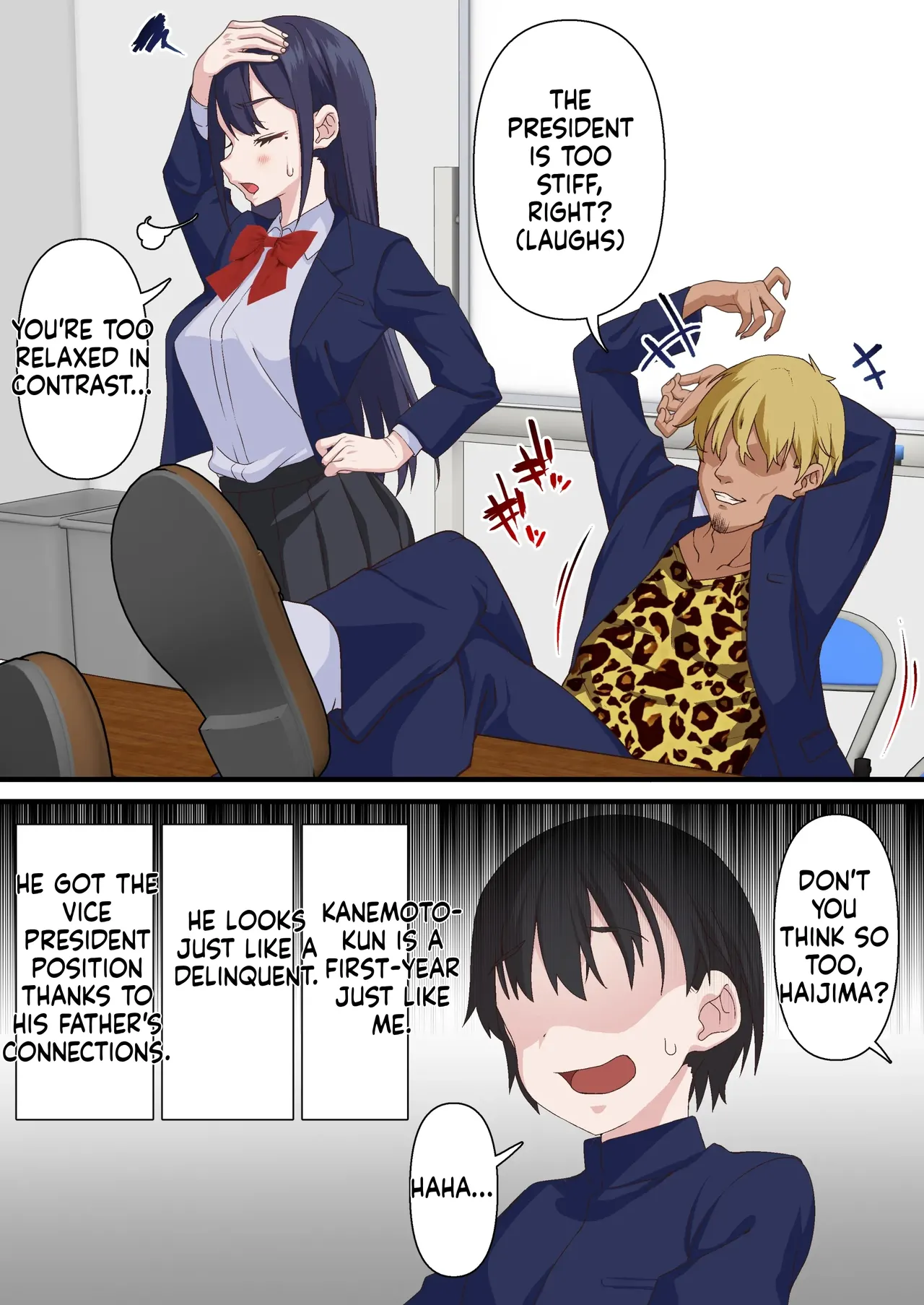 Saimin Charao to Netorare Seitokai NTR | Hypnotic Playboy and the NTR Student Council page 9 full