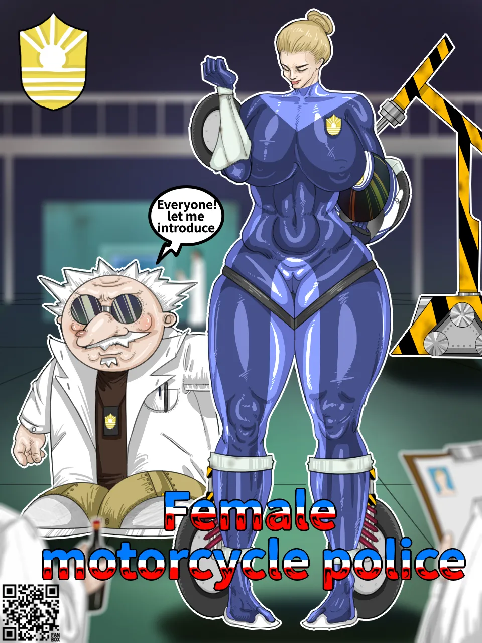 Female motorcycle police1   /   translate page 1 full