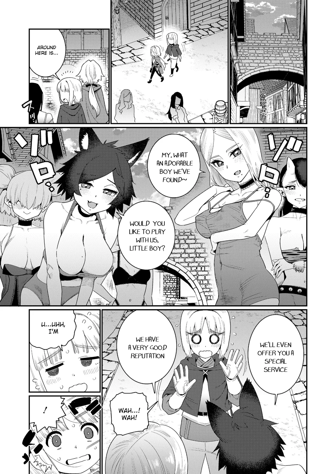 Meguriai Sekai Elf to Shounen Kenshi page 7 full