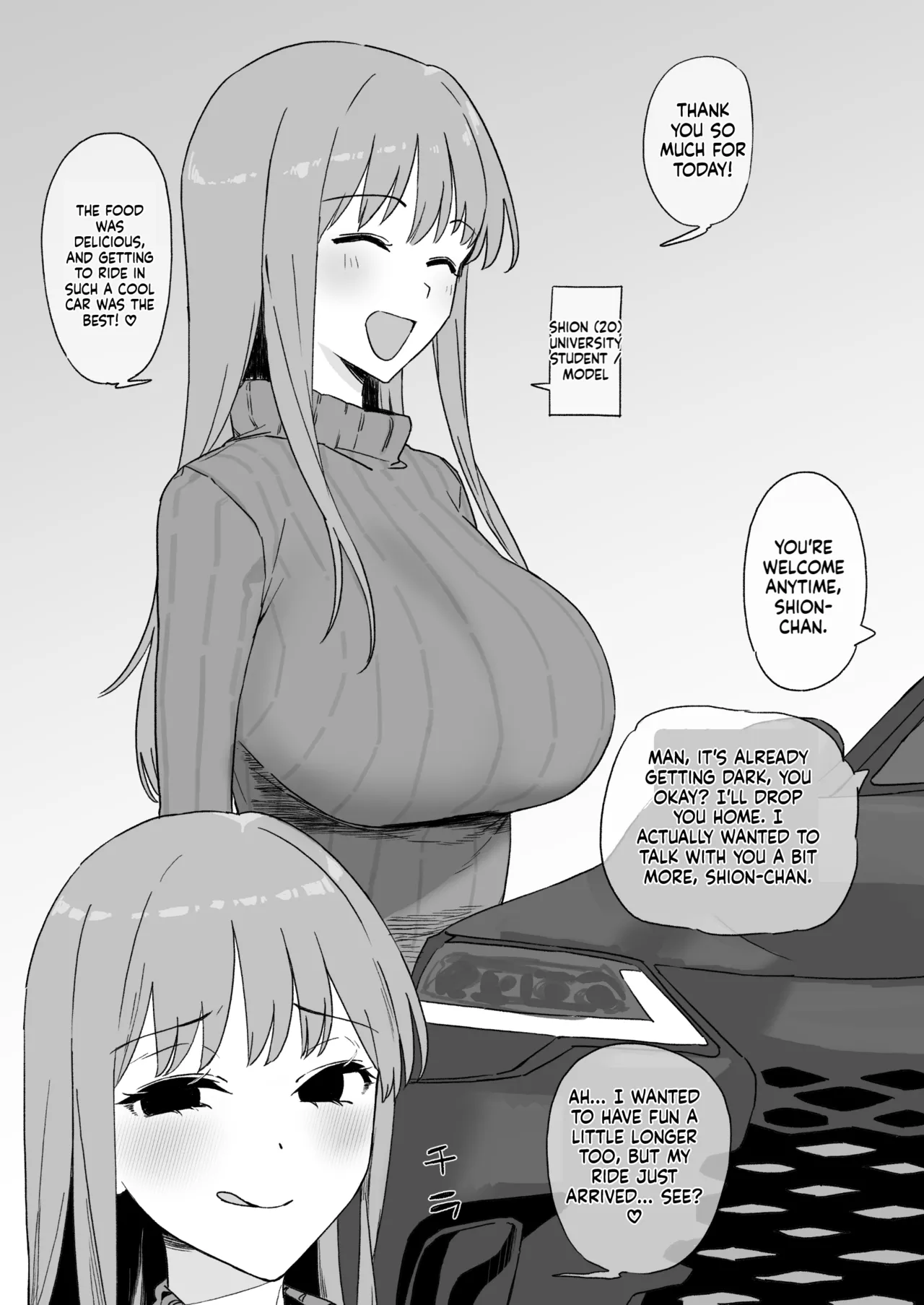 My sweet yet sadistic girlfriend who destroys my brain by taunting me with NTR page 1 full