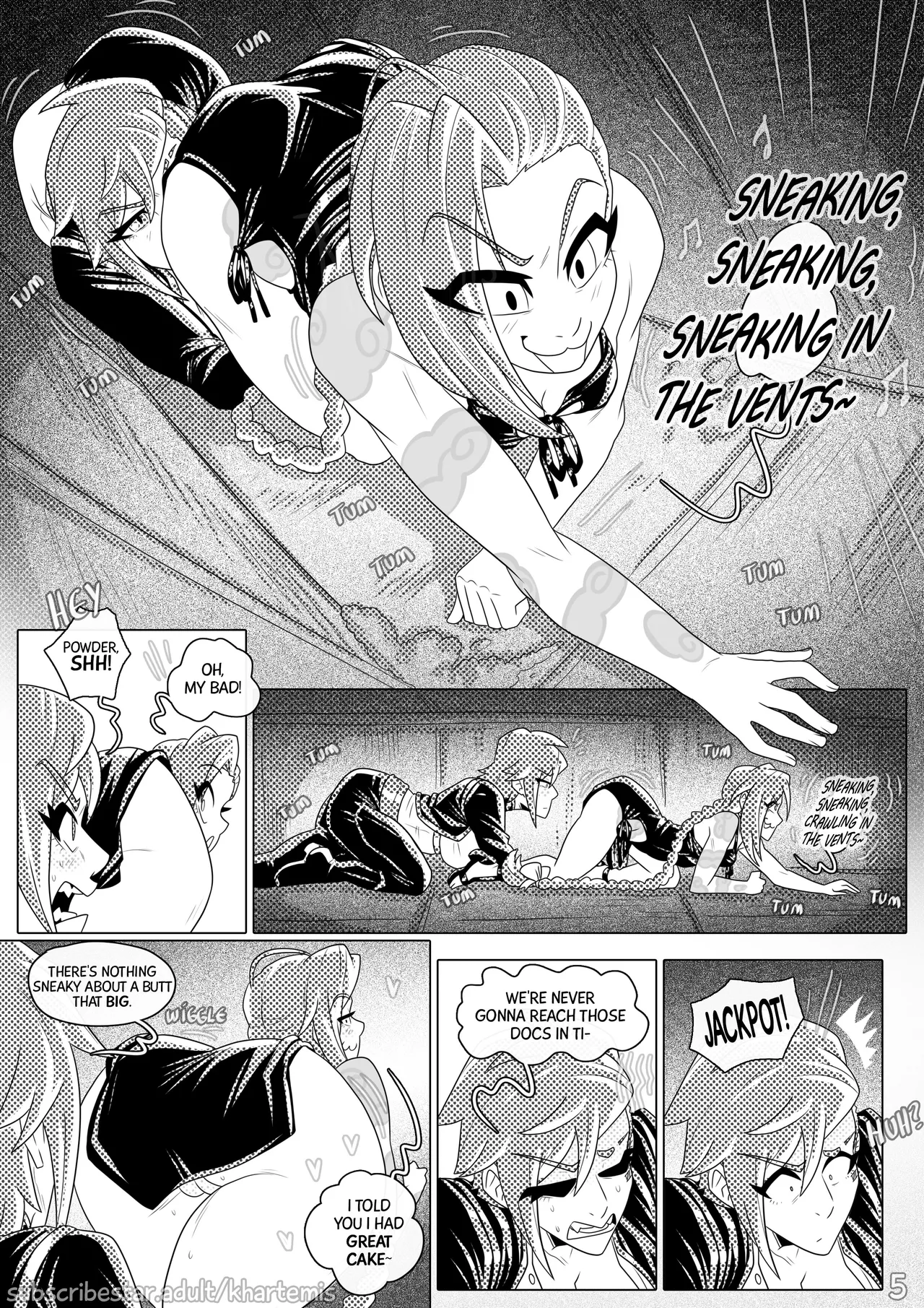 Vi & Jinx, Loony Larceny page 7 full